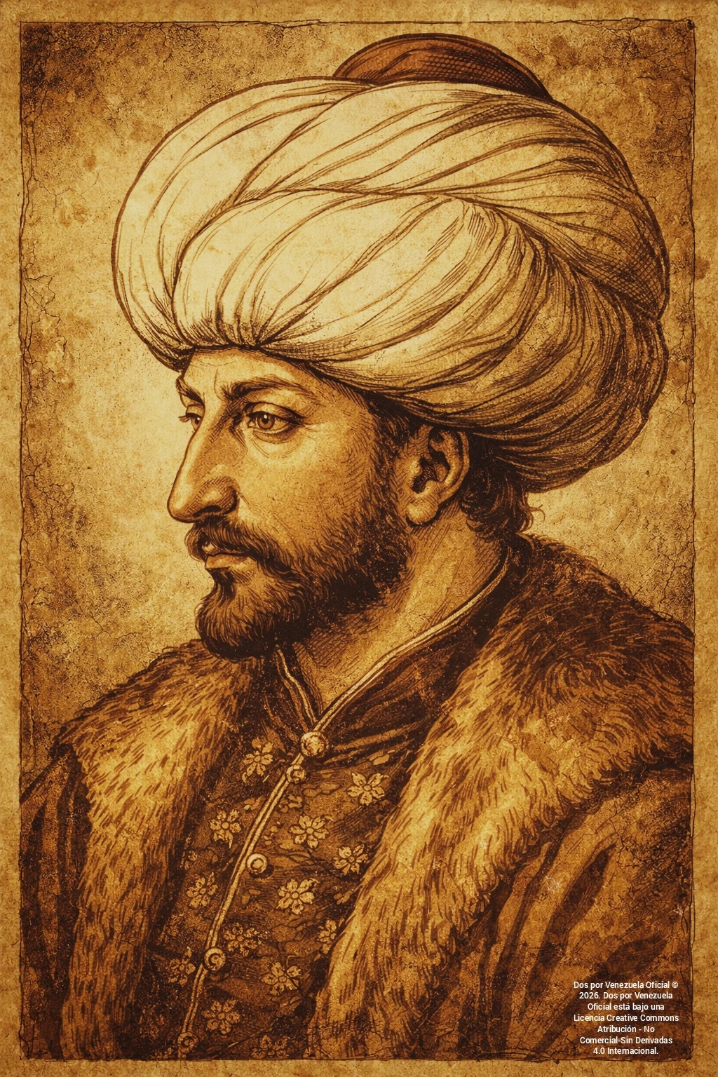 Sultán Mehmed II. Dos por Venezuela Oficial © 2026. Dos por Venezuela Oficial está bajo una Licencia Creative Commons Atribución - No Comercial-Sin Derivadas 4.0 Internacional.