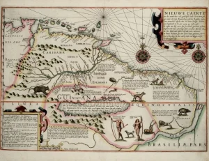 Nuevo mapa de la maravillosa y rica en oro tierra de Guayana