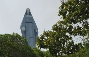 Monumento a la Virgen de la Paz. Trujillo-Venezuela. Fuente: Wikimedia Commons.