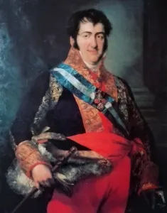 Fernando VII. Óleo/tela. Vicente López, 1814. Museo Naval. Madrid. CC-BY-NC-ND 4.0