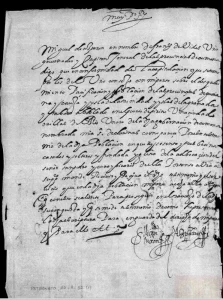 Expediente a instancias de Francisco de Vides, gobernador de Cumaná, sobre la fundación de la ciudad de Nuestra Señora de Clarines.Archivo General de Indias, PATRONATO,26,R.32. CC-BY-NC-ND 4.0