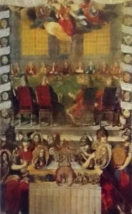 El tratado de Utrecht firmado el 11 de Abril de 1713 por España, Francia, Inglaterra y Holanda, concluyó la guerra de sucesión española. Con dicho acuerdo "Inglaterra obtuvo el derecho de proporcionar, hasta 1743, 4800 negros por año a la América Española". Almanaque Royal. Biblioteca Nacional de Paris. CC-BY-NC-ND 4.0