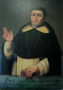 Antonio González de Acuña, Obispo de Caracas (1670 - 1682). Óleo/tela. Fray Fernando de la Concepción, (s/f). Palacio Municipal, Alcaldía del Municipio Libertador. Caracas. CC-BY-NC-ND 4.0