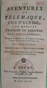 Las aventuras de Telémaco (ed. 1793). Fénelon. CC-BY-NC-ND 4.0