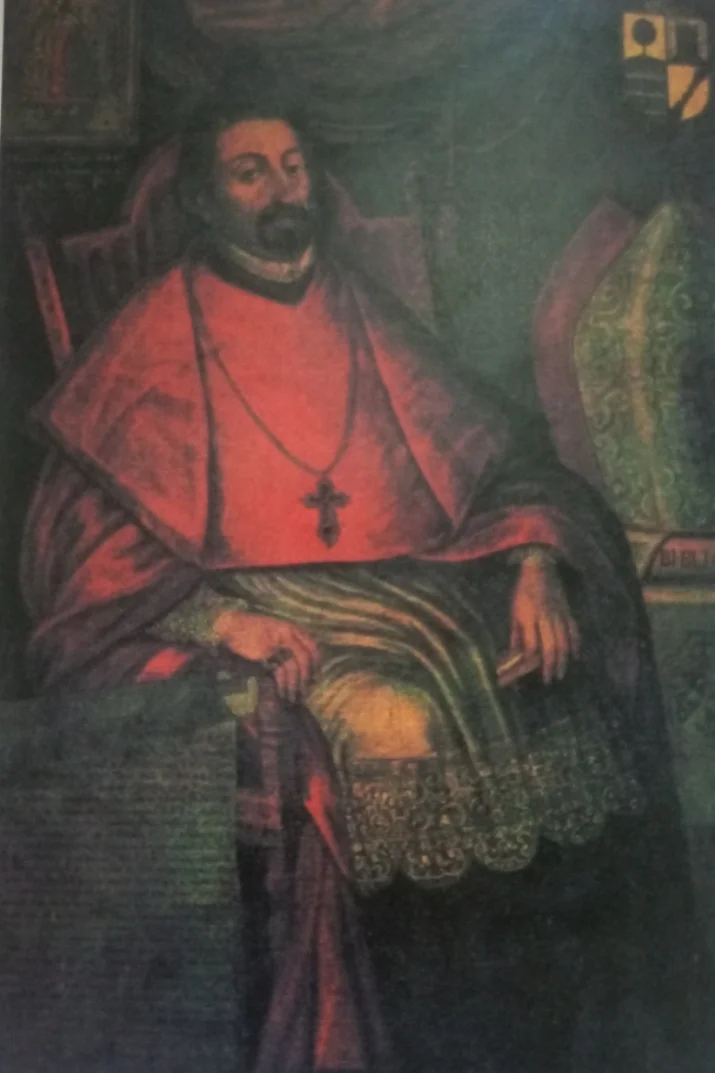 Obispo Diego de Baños y Sotomayor. Autor Anónimo, c. 1706. Colección Palacio Arzobispal. Caracas. CC-BY-NC-ND 4.0