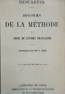 Portada de El Discurso del Método (ed. c. 1800), de R. Descartes. CC-BY-NC-ND 4.0