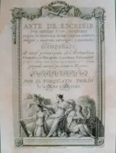 Portada de Arte de escribir (ed. 1798). Torcuato Torío de la Riva. CC-BY-NC-ND 4.0